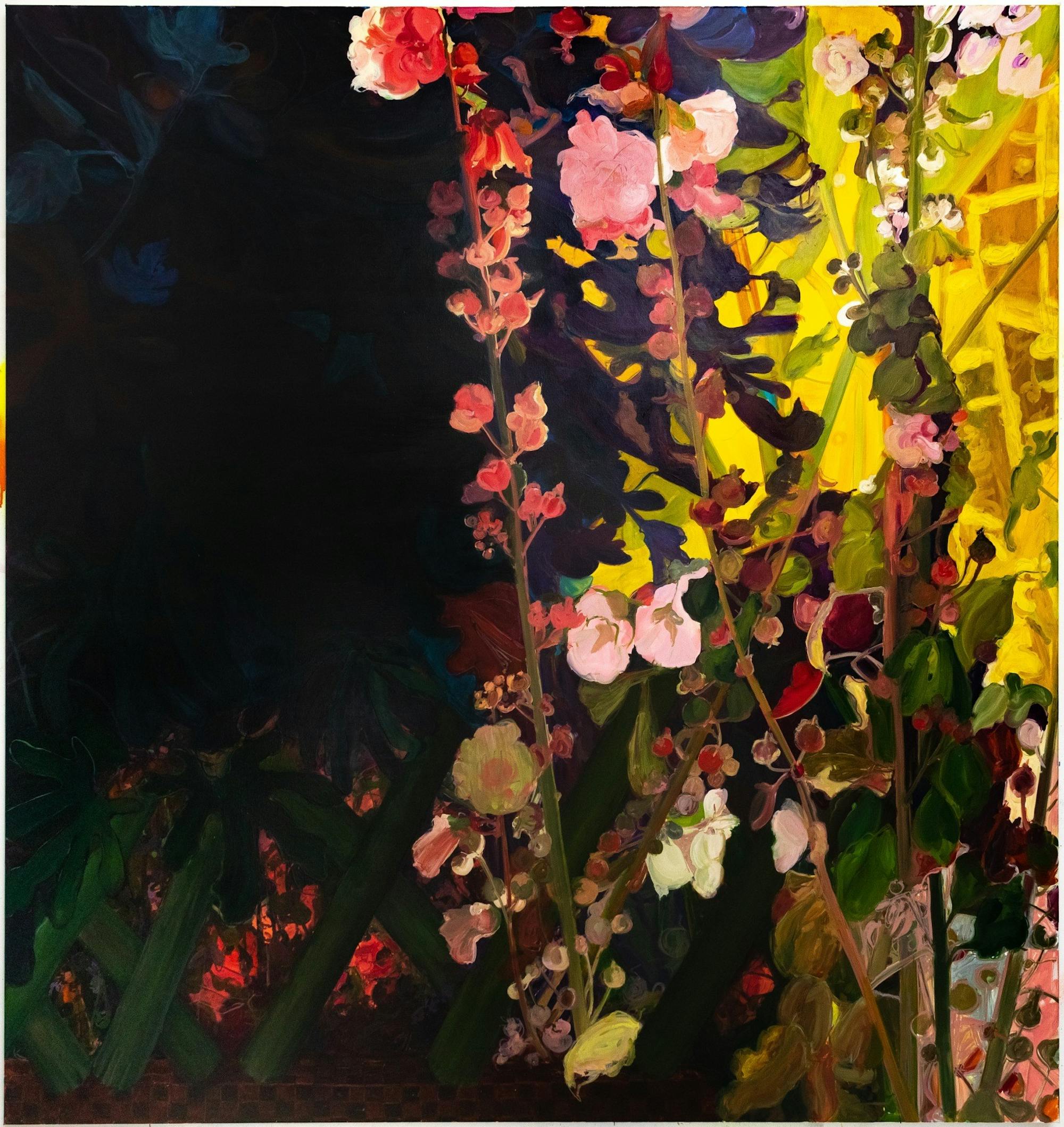 Tail Light, 2022. oil on canvas. Kate Bright, courtesy of Locks Gallery.