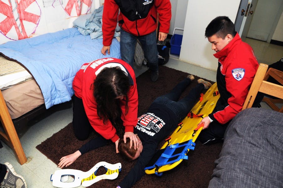 MERT trains before spring fling