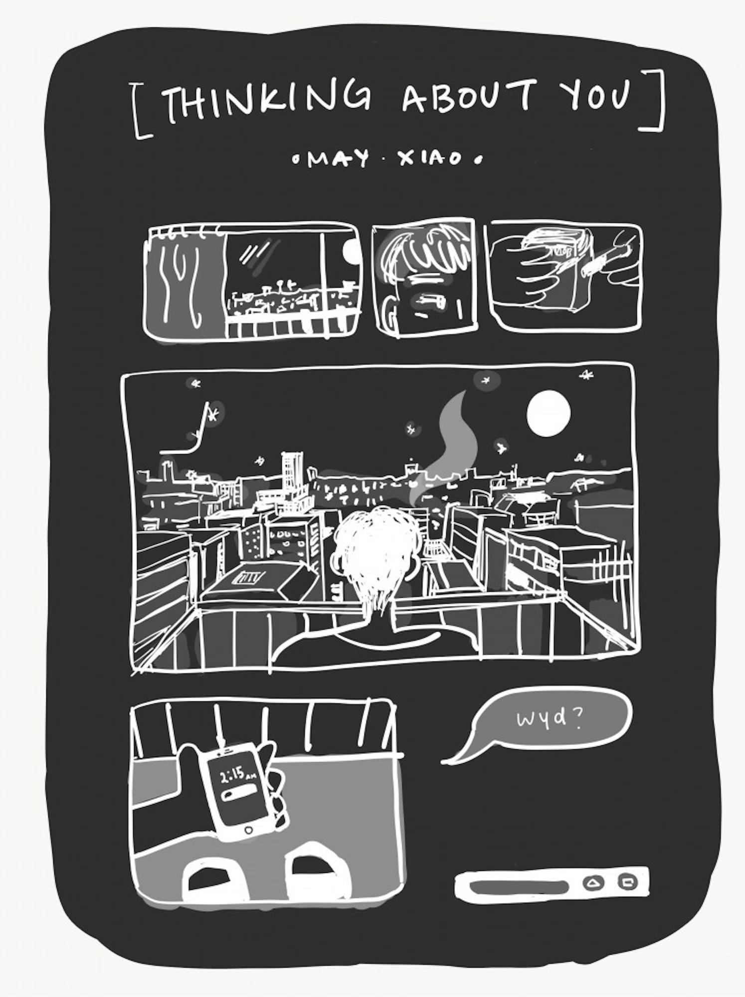 Photo Courtesy of May Xiao // "Thinking About You" 