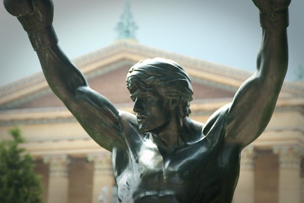 Rocky Statue