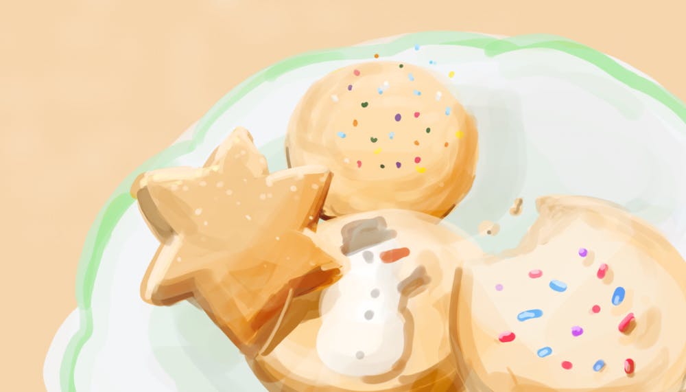 a pillsbury holiday cookie