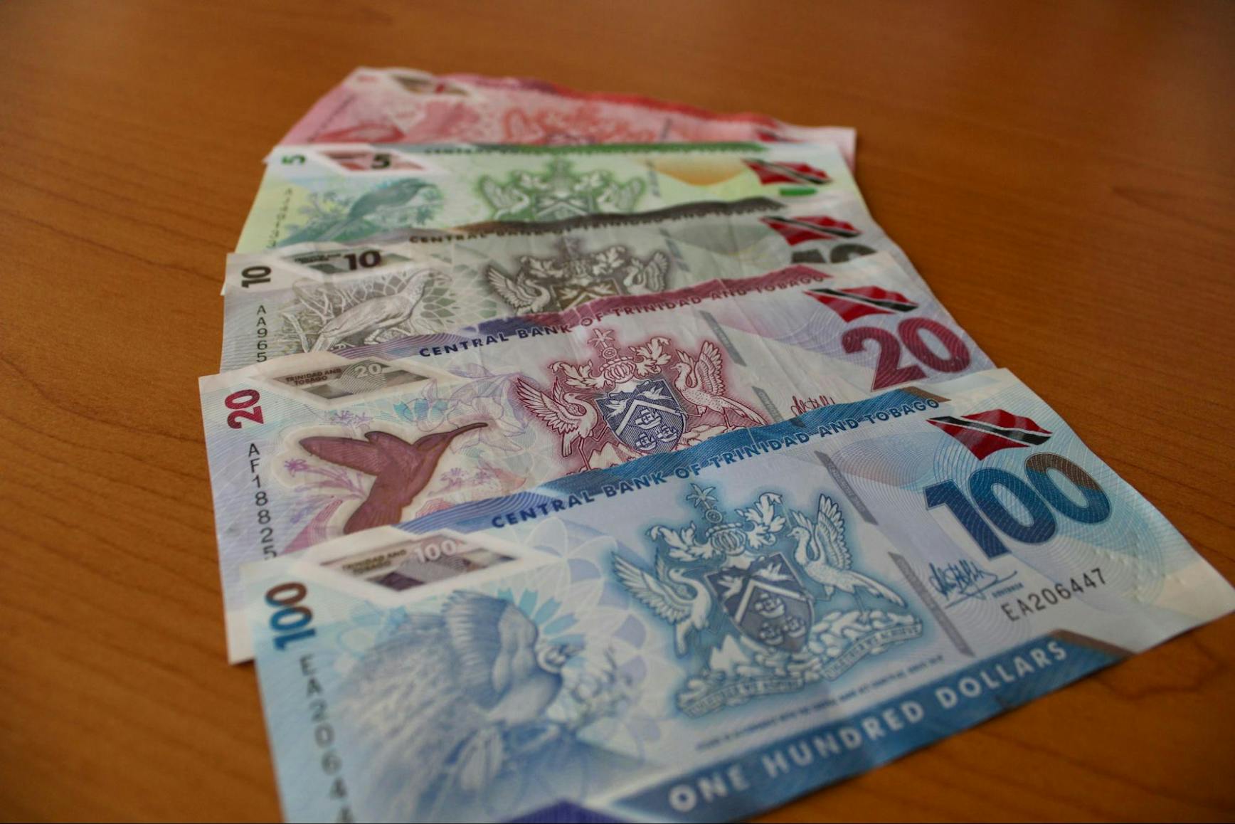 Trinidad and Tobago dollars (Jean Park) 