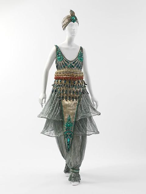 'Fancy dress costume' designed by Paul Poiret in 1911