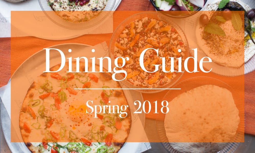 dining guide spring 2018