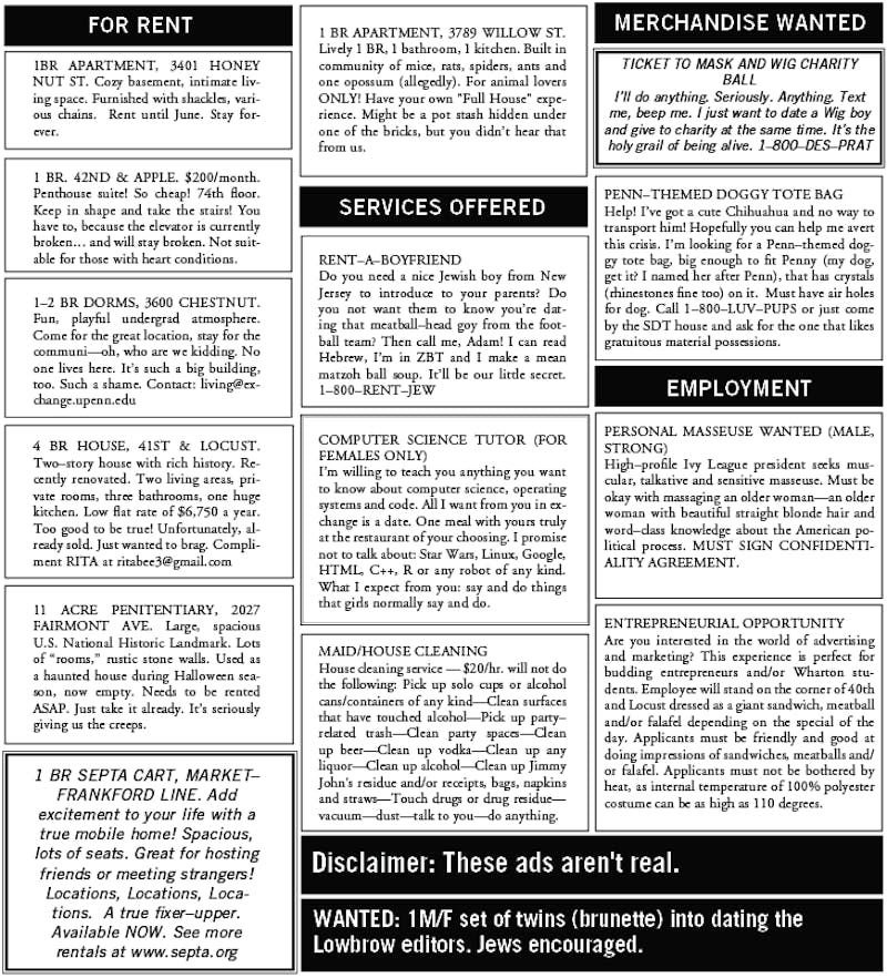 Classifieds 34th Street Magazine - 