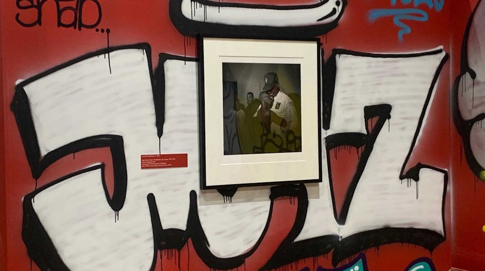Roberto Lugo brings street graffiti and portraiture to the Arthur Ross  Gallery