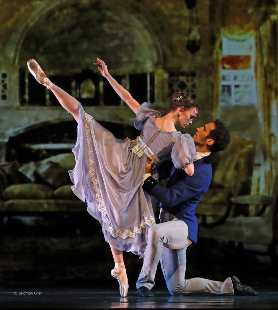 American Repertory Ballet dancers Monica Giragosian and Mattia Pallozzi in Douglas Martin's Pride and Prejudice. Photo Leighton Chen.jpg