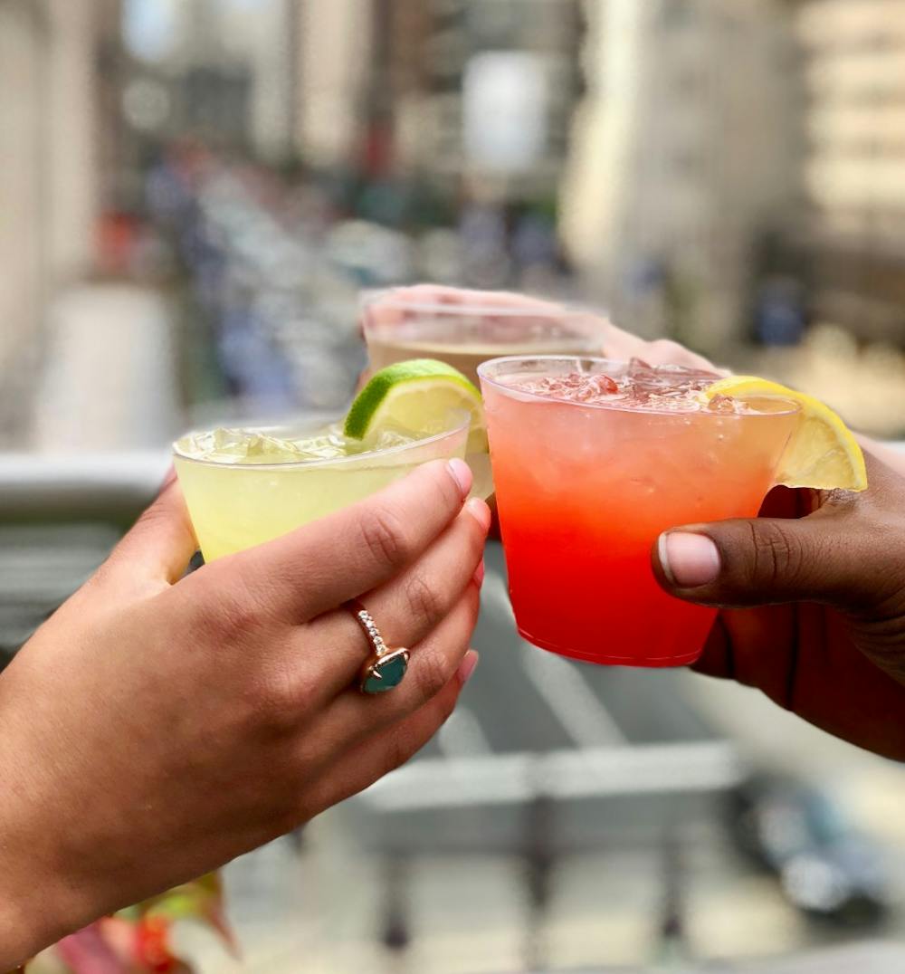 A couple of Distrito margaritas. Photo courtesy of Distrito.