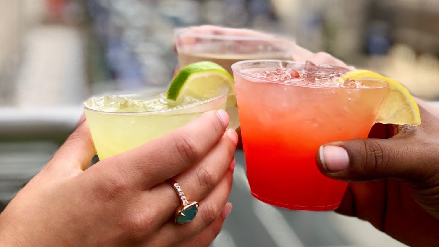 A couple of Distrito margaritas. Photo courtesy of Distrito.