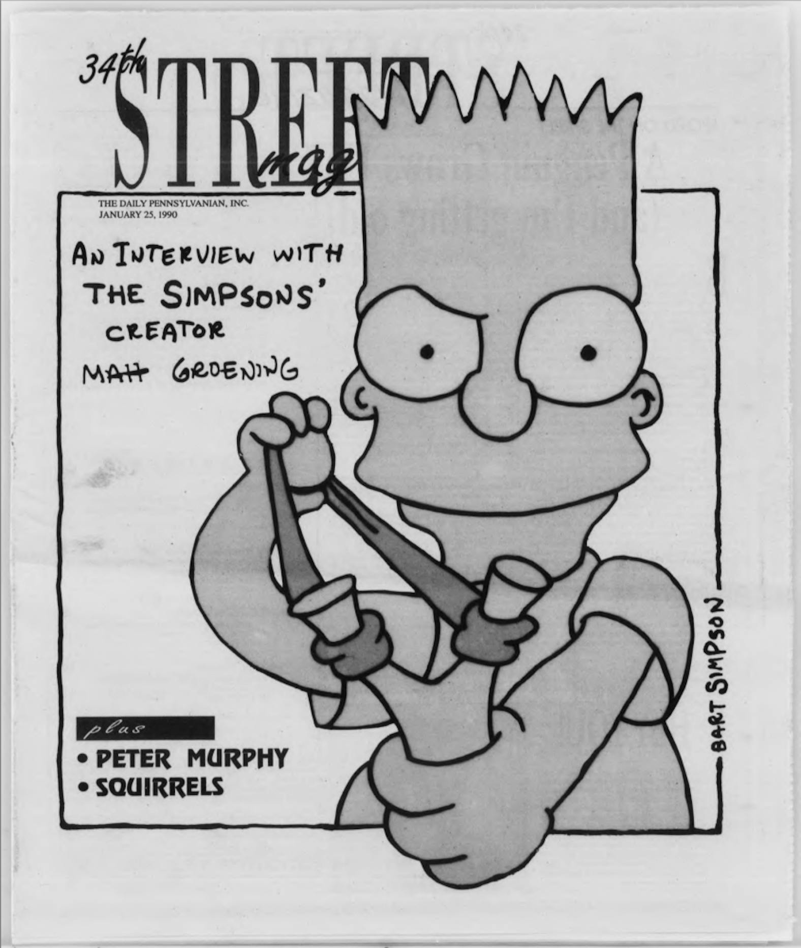Simpsons Cover Matt Groening