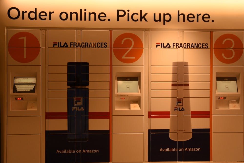 Amazon Center Lockers.JPG