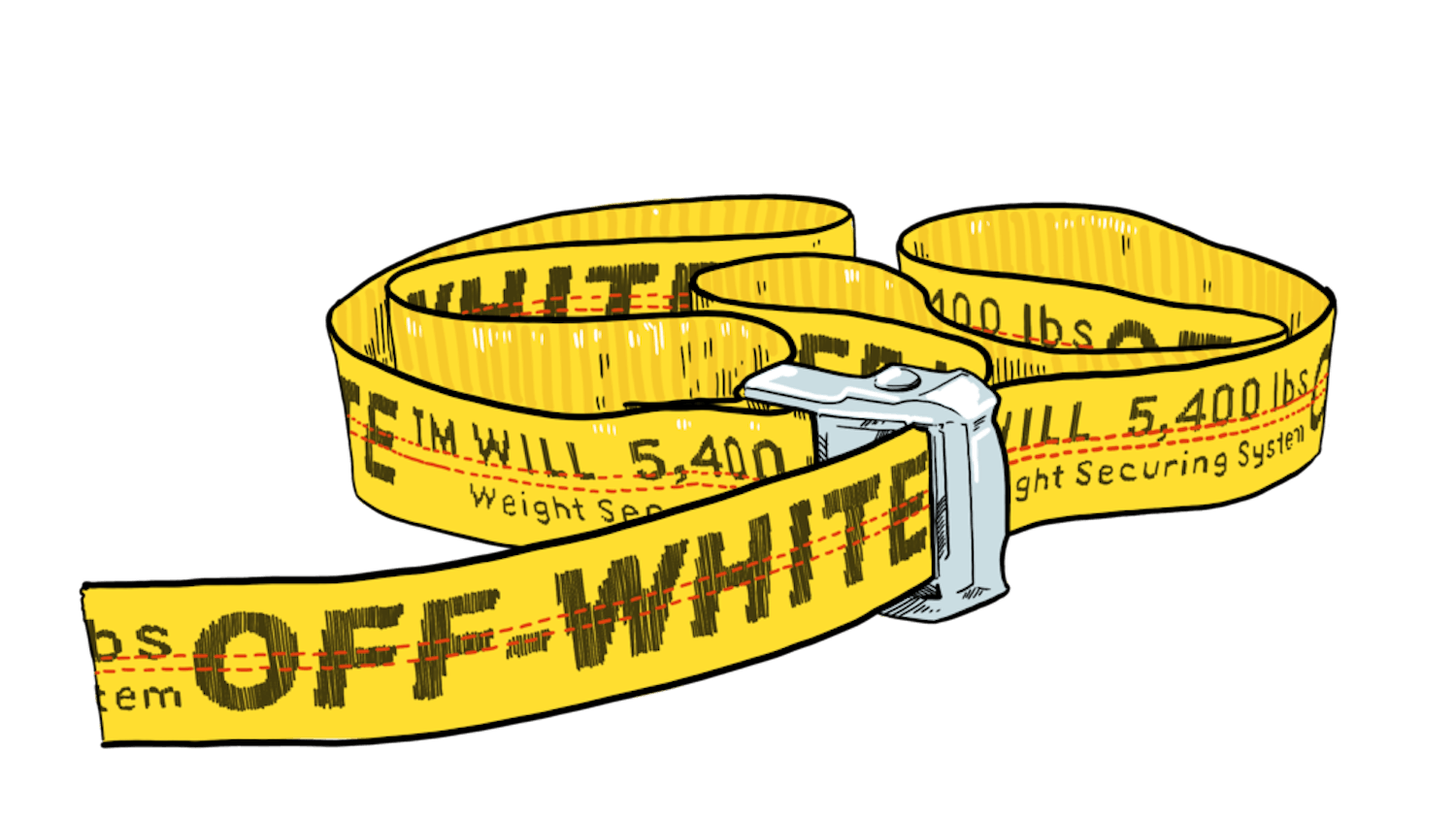 off white belt