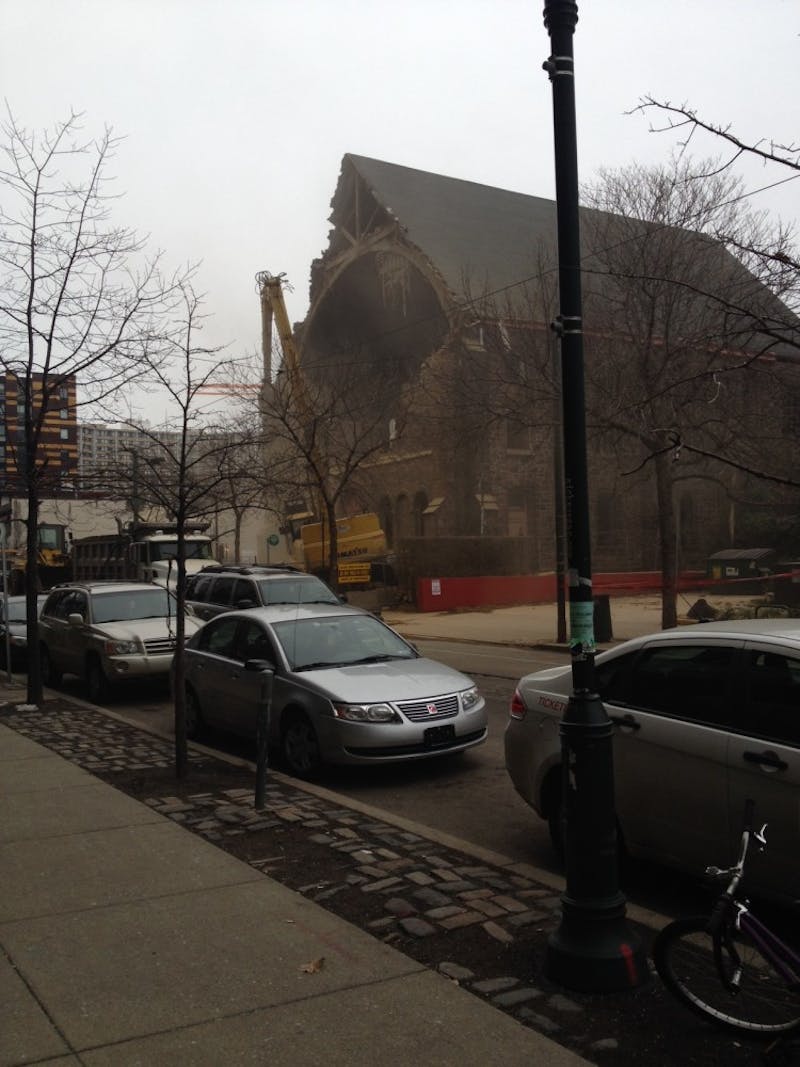 That Big Beautiful Campus Church Is Getting Torn Down