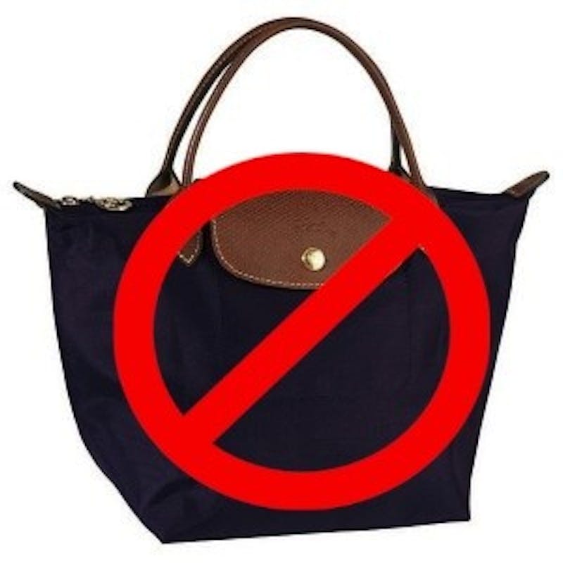 Sororities Vote Longchamp Bags Out