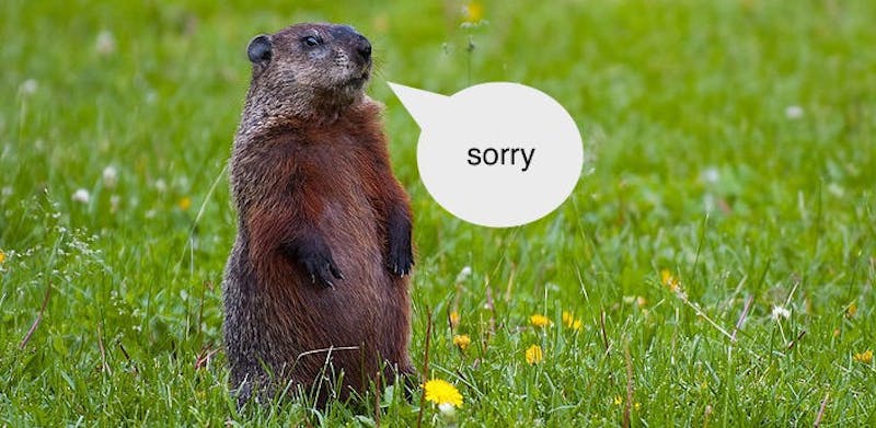 Fratsutawney Phil Sees Shadow, Predicts Six More Weeks of Pledging