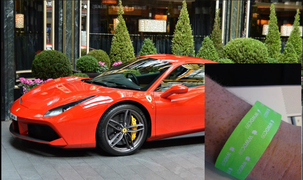 ferrari_and_wristband