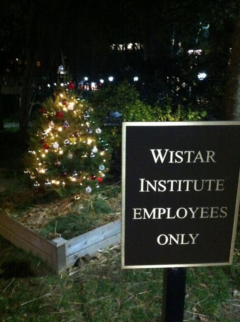 Wistar Institute Spreads Holiday Cheer?