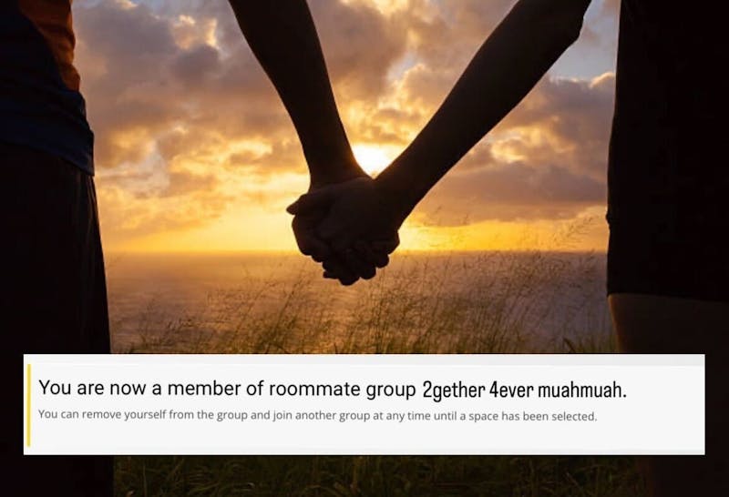 Aww! Freshman Couple Celebrates Three-Month Anniversary by Applying for Group Housing Together