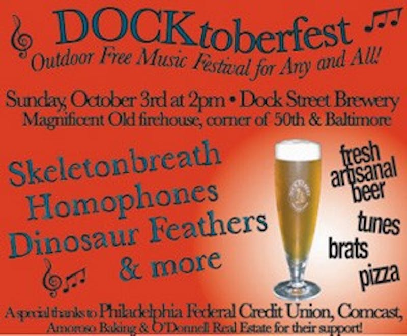 Dock Street's DOCKtoberfest Is Today!