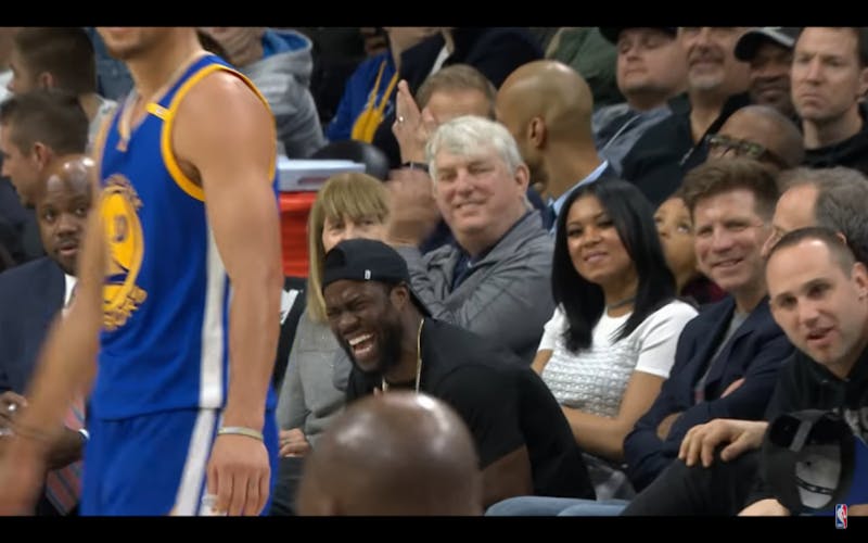 Dean Furda Hung Out With Kevin Hart at a Sixers Game, and Here's the Video