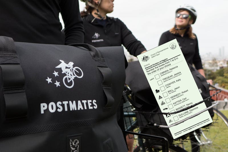 Student Voter Turnout at Record Low After Postmates Discontinues Ballot Delivery