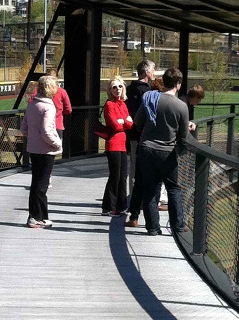 Chasing Amy: Gutmann Plays Tour Guide