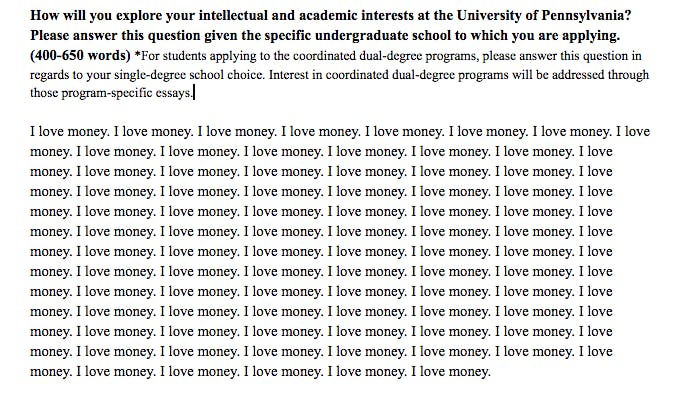 Money can buy love essay
