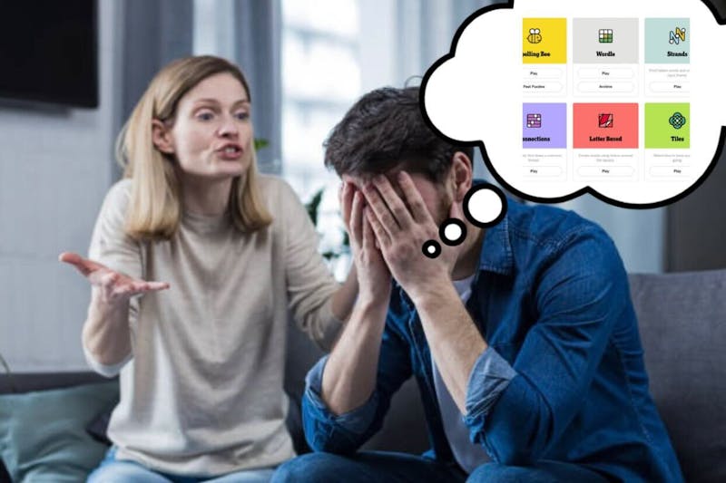 ‘I Haven’t Played the New York Times Games Today’ and Other Things To Think About While Your Girlfriend Breaks up With You