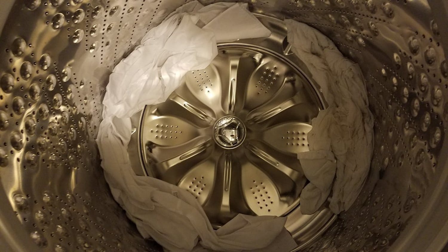 Inside of a Washing Machine