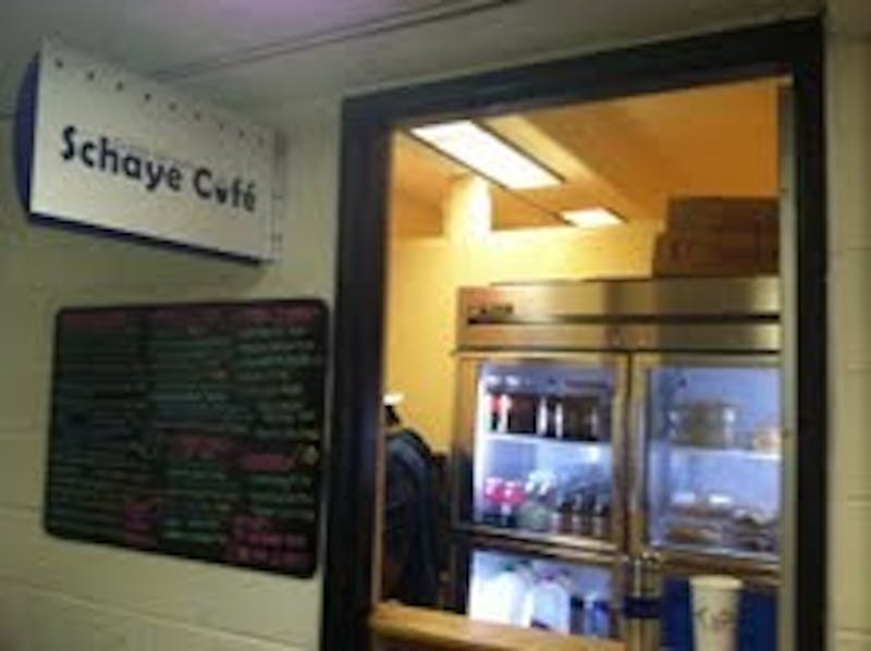 Looking Inside Schaye Café