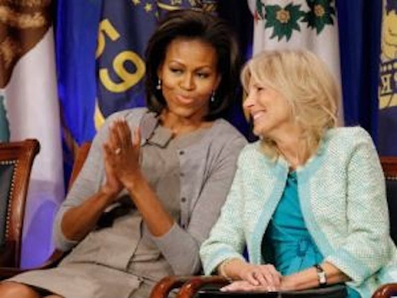 First And Second Ladies To Visit Penn