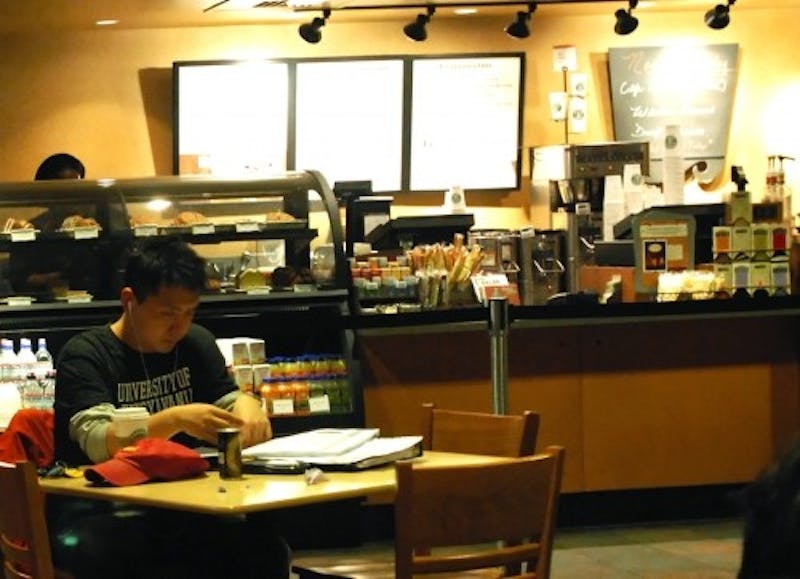 Wharton Students Can Now Book Tables at Starbucks Under Commons 
