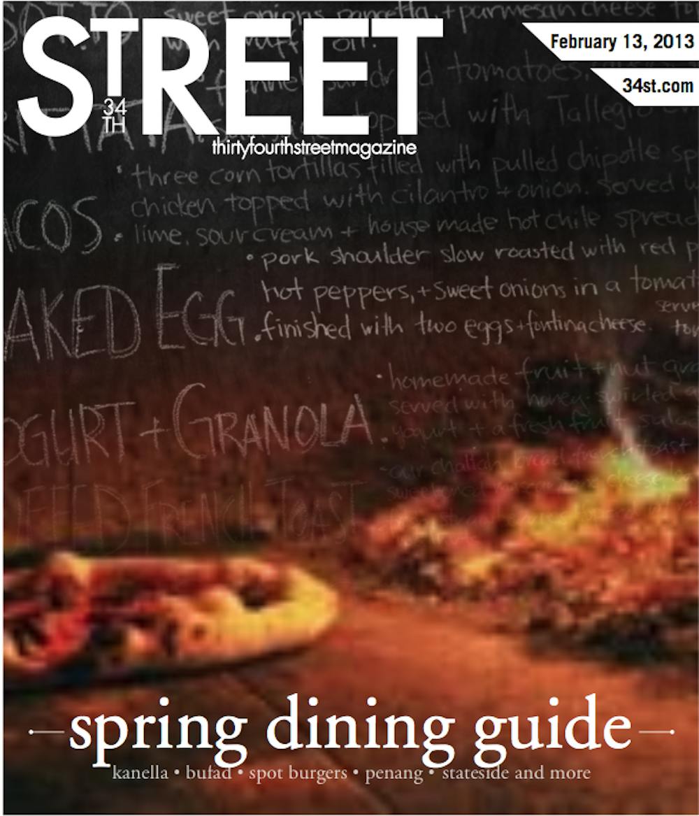 STREET Presents Spring Dining Guide Under the Button