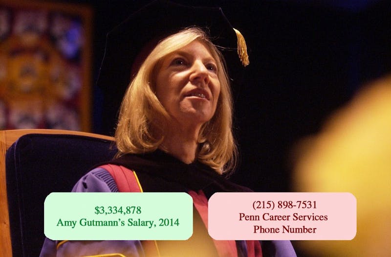 Quiz: Phone Number or Amy Gutmann's Salary?