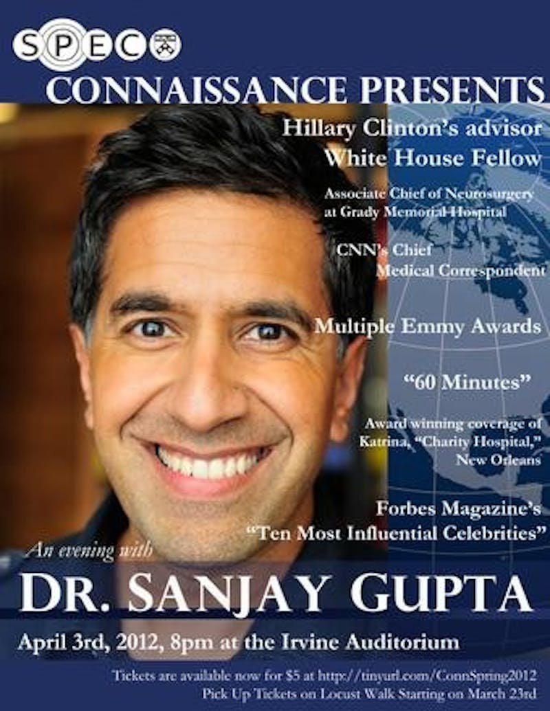 SPEC Connaissance Presents: Dr. Sanjay Gupta