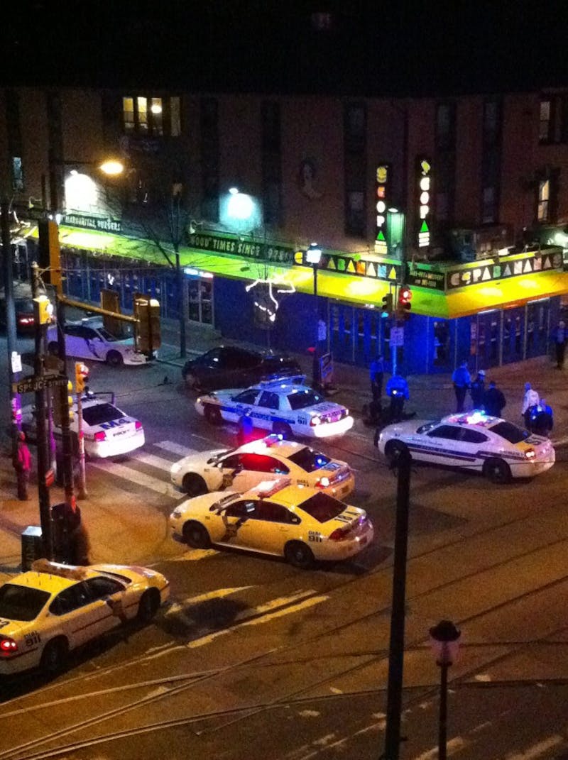 Action Outside Of Copa Last Night