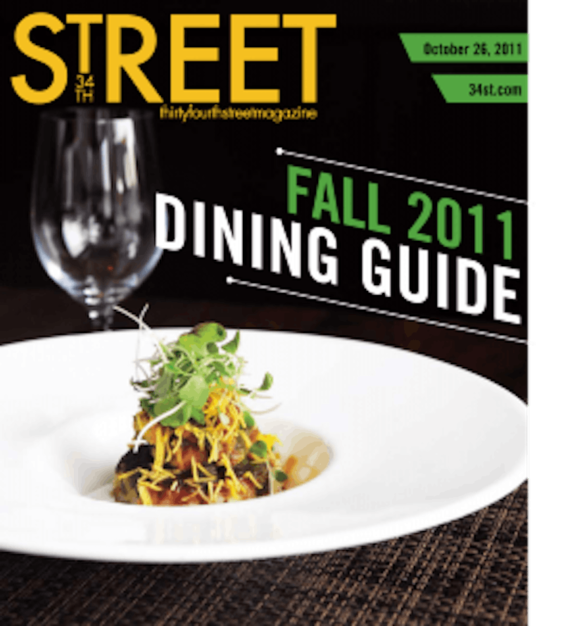 Street Presents: Fall 2011 Dining Guide