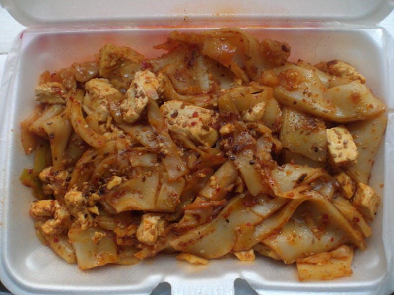 UTB Lunch Week: Koja's Vegetarian Tofu Noodles