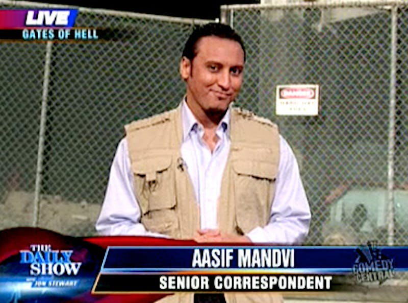 Reporting Live From ComFest, Aasif Mandvi 