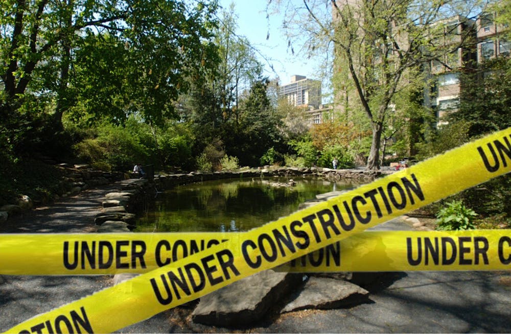 Happy Earth Day! Penn Announces Plans to Cement Over Biopond for the Construction of a New Wawa