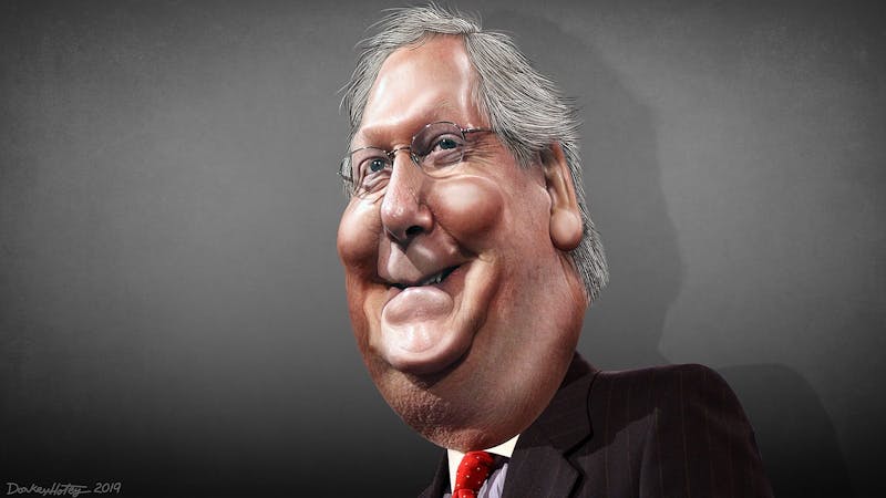 BREAKING: Mitch McConnell Being a Fucking Jackass Hypocrite Baboon 
