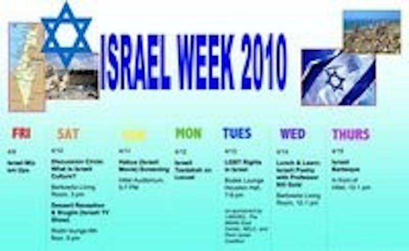 We Almost Forgot It Was Israel Week
