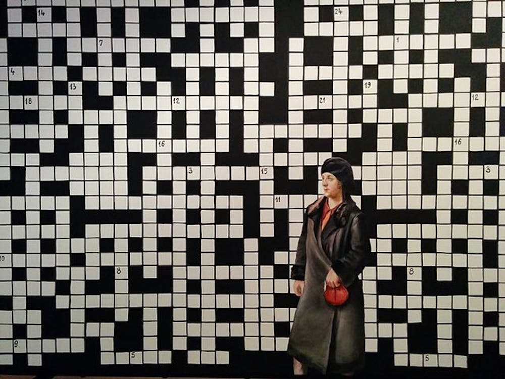 crossword-puzzle-with-lady-in-black-coat