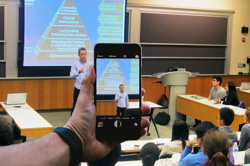 Pennovation at Work? Student Saves Valuable Time and Energy By Photographing Lecture Slides Instead of Taking Notes