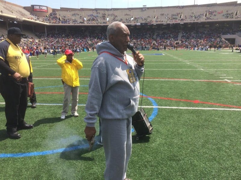 Spotted: Bill Cosby Doing Philly Stuff At Penn Relays