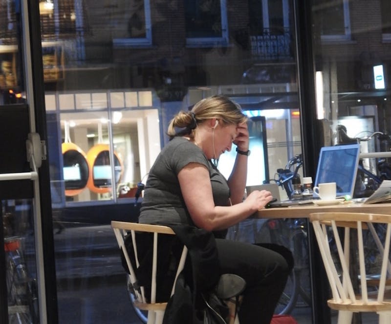 Student Walks 45 Minutes to Capital One Cafe to Do 15 Minutes of Work