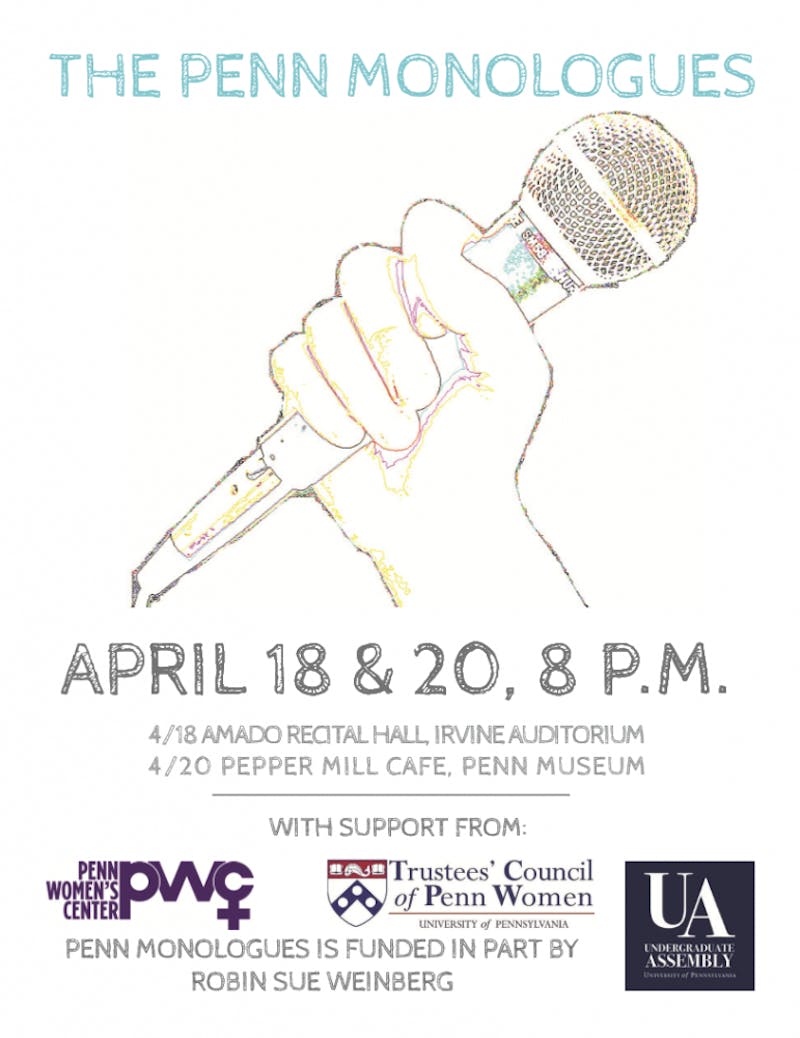Flyer of the Week: Penn Monologues