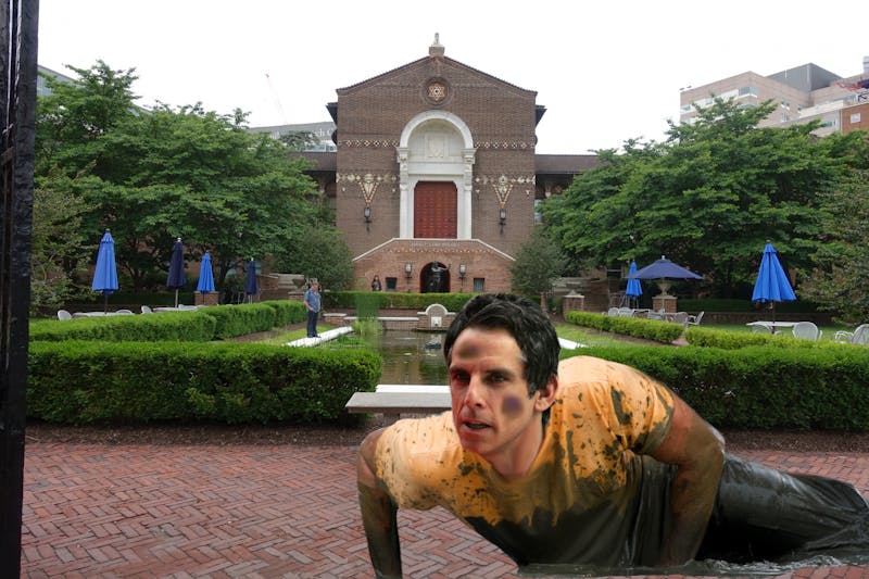 Battered and Bruised Ben Stiller Spotted Crawling Outside Penn Museum: "I Gotta Save the Exhibits!"