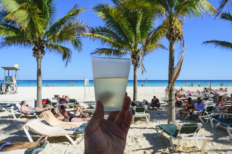 Sophomore Excited to Spend $1200 to Be Drunk and Covered in Sand