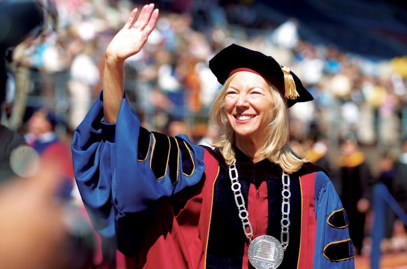 Amy Gutmann Reportedly Spending Up to 3 Hours Daily Practicing High Five 